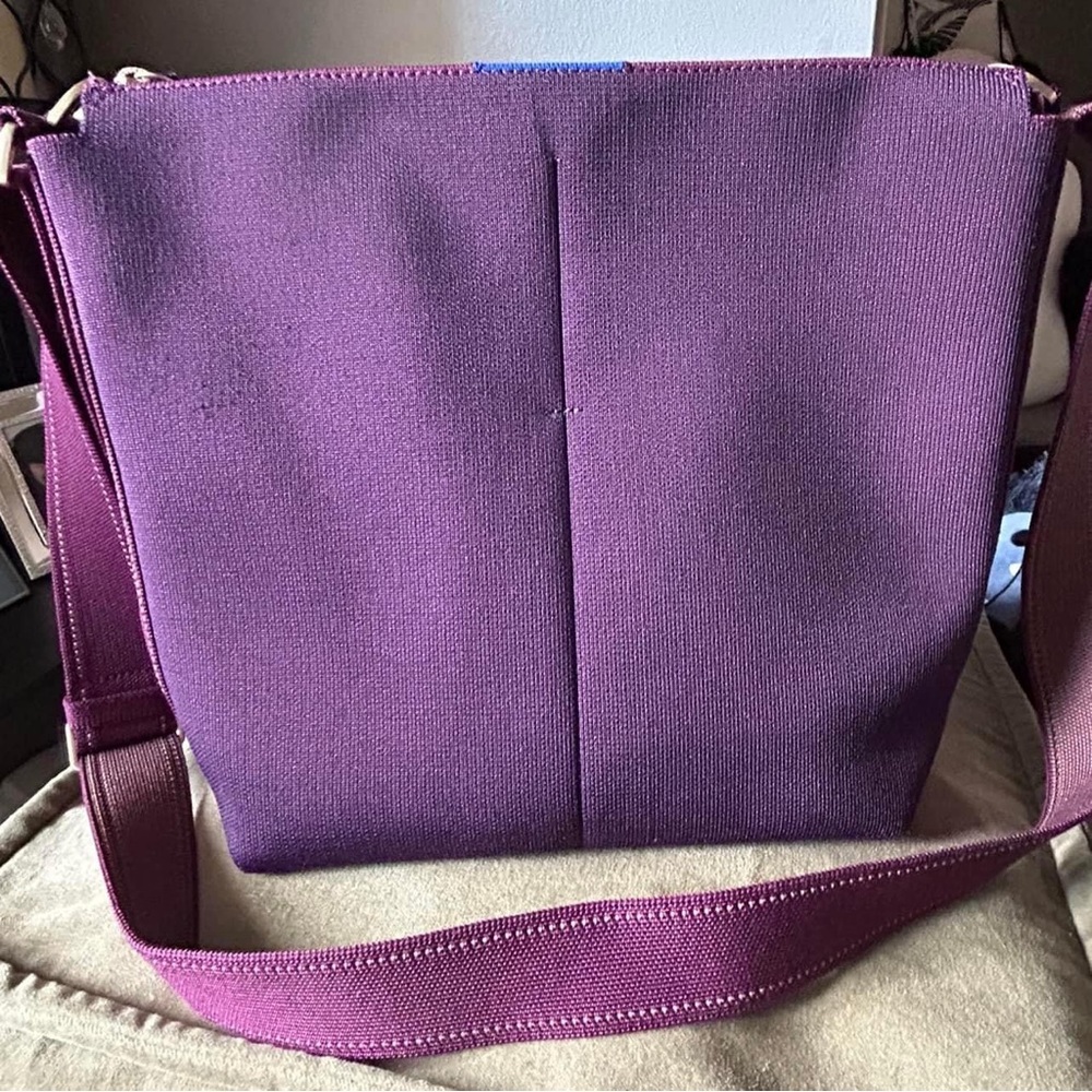 Rothys Aubergine Mini Zip Bucket